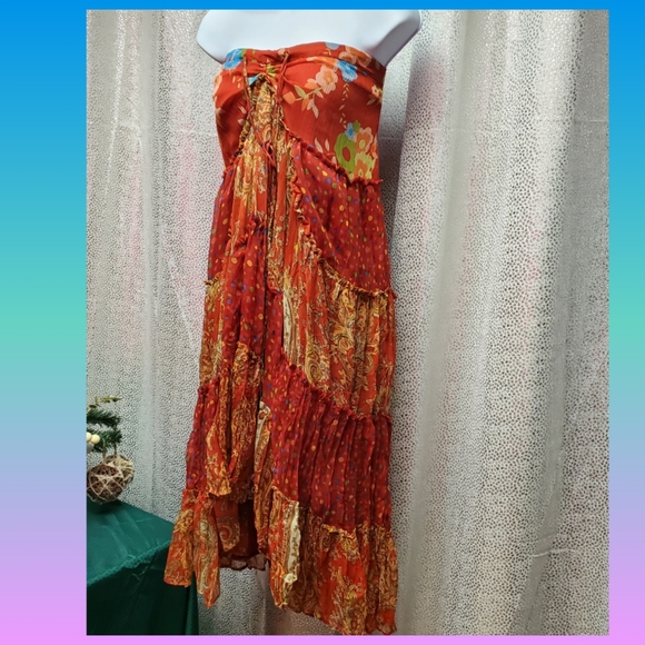 Strapless Hi-Lo Sundress - Picture 2 of 12